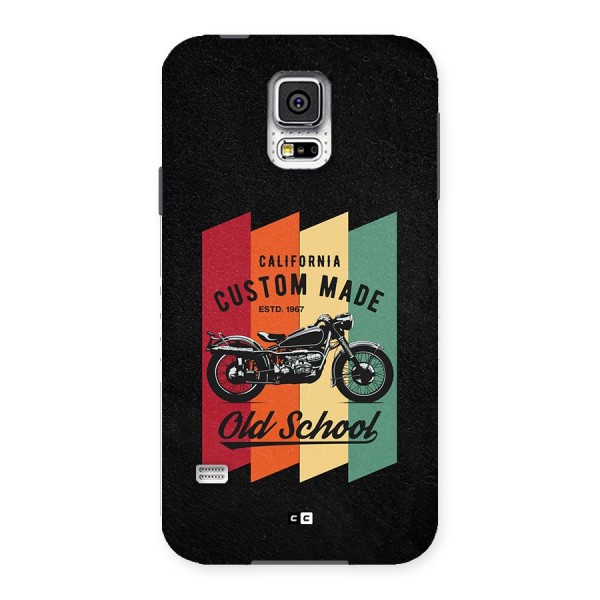 Old School Bike Back Case for Galaxy S5