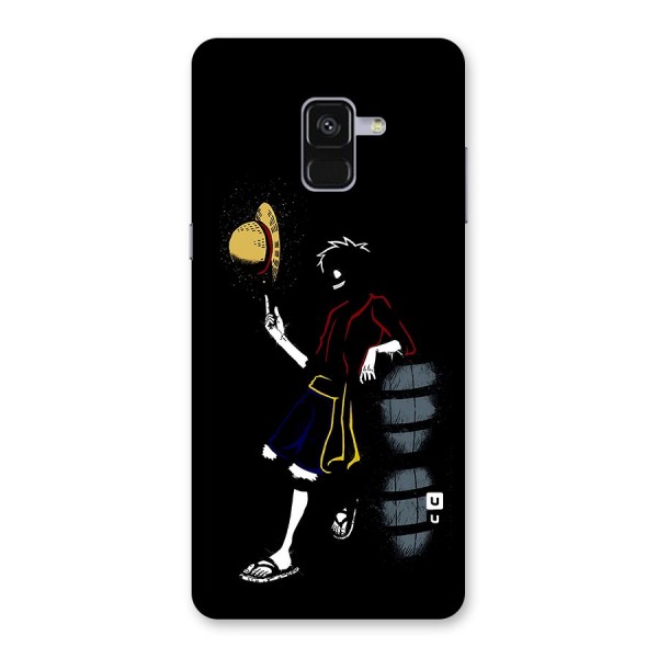 One Piece Luffy Style Back Case for Galaxy A8 Plus