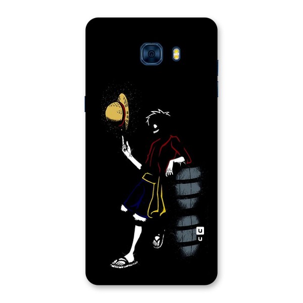 One Piece Luffy Style Back Case for Galaxy C7 Pro