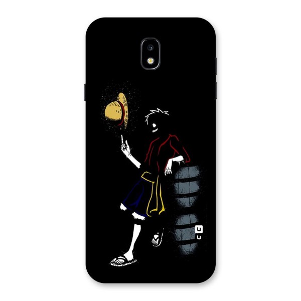 One Piece Luffy Style Back Case for Galaxy J7 Pro