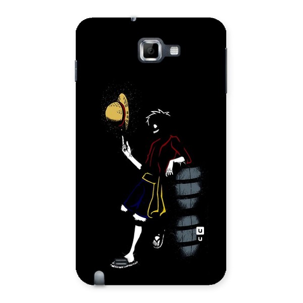 One Piece Luffy Style Back Case for Galaxy Note