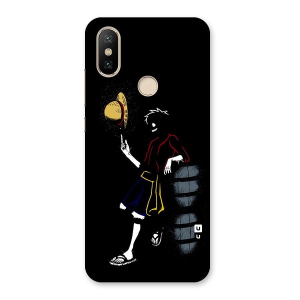 One Piece Luffy Style Back Case for Mi A2