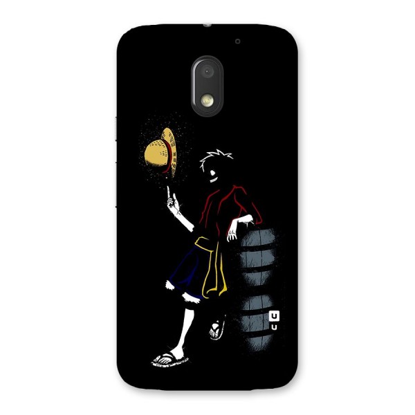 One Piece Luffy Style Back Case for Moto E3 Power