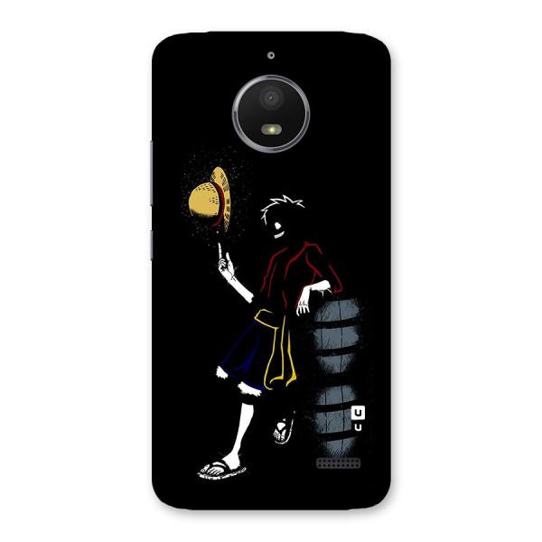 One Piece Luffy Style Back Case for Moto E4