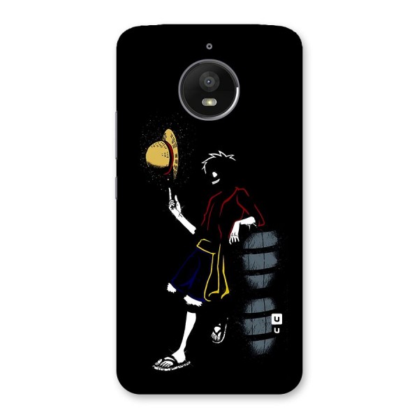 One Piece Luffy Style Back Case for Moto E4 Plus