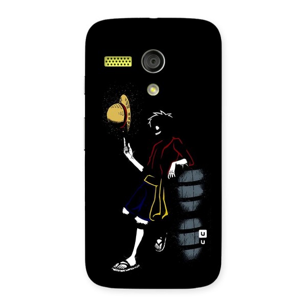 One Piece Luffy Style Back Case for Moto G