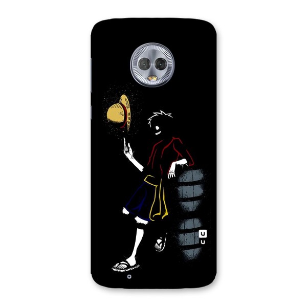 One Piece Luffy Style Back Case for Moto G6