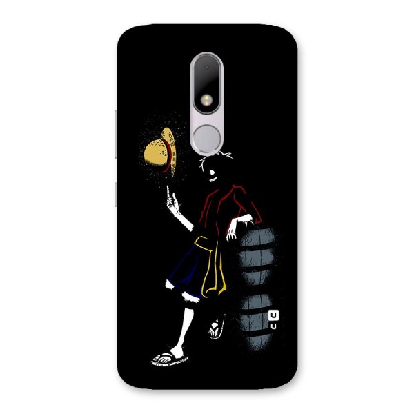 One Piece Luffy Style Back Case for Moto M