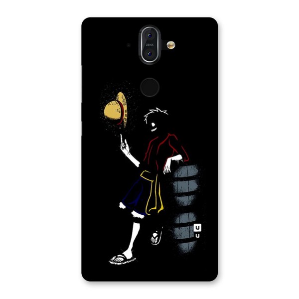 One Piece Luffy Style Back Case for Nokia 8 Sirocco