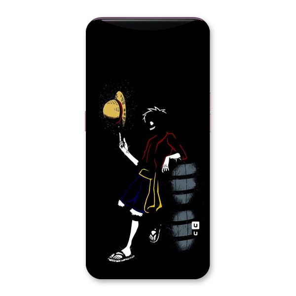 One Piece Luffy Style Back Case for Oppo Find X