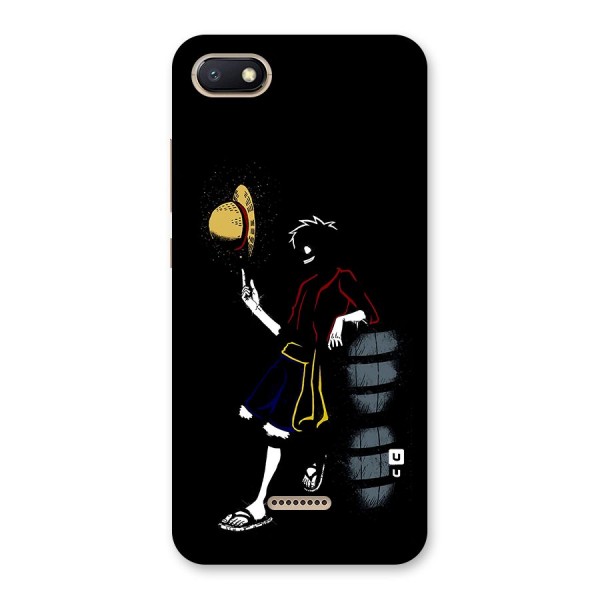 One Piece Luffy Style Back Case for Redmi 6A