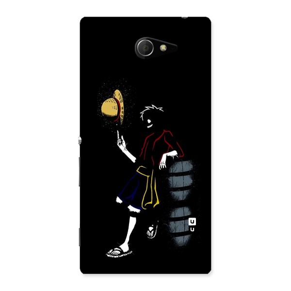 One Piece Luffy Style Back Case for Sony Xperia M2