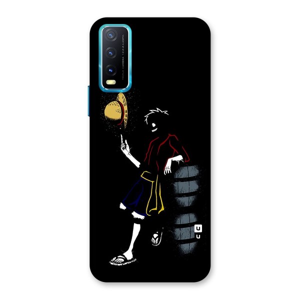 One Piece Luffy Style Back Case for Vivo Y12s