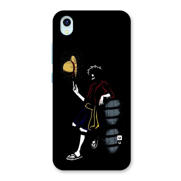 One Piece Luffy Style Back Case for Vivo Y1s