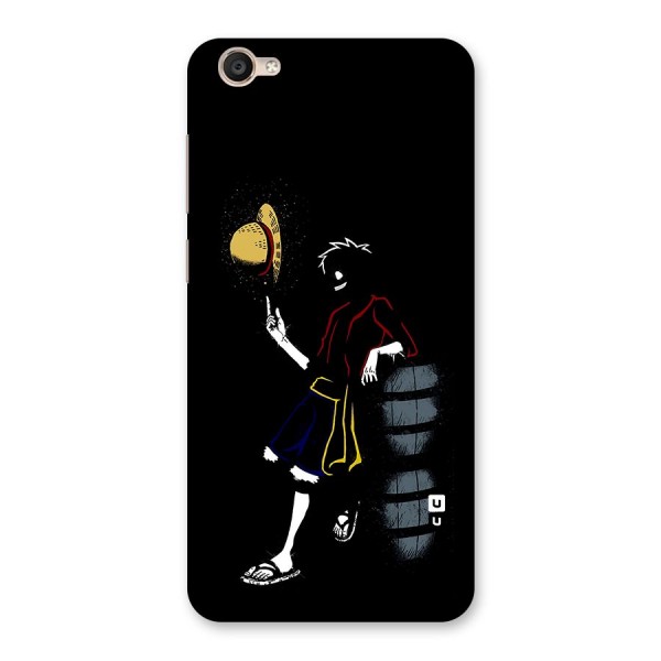 One Piece Luffy Style Back Case for Vivo Y55s