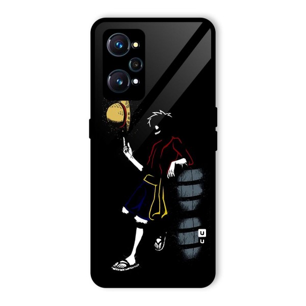 One Piece Luffy Style Glass Back Case for Realme GT Neo2