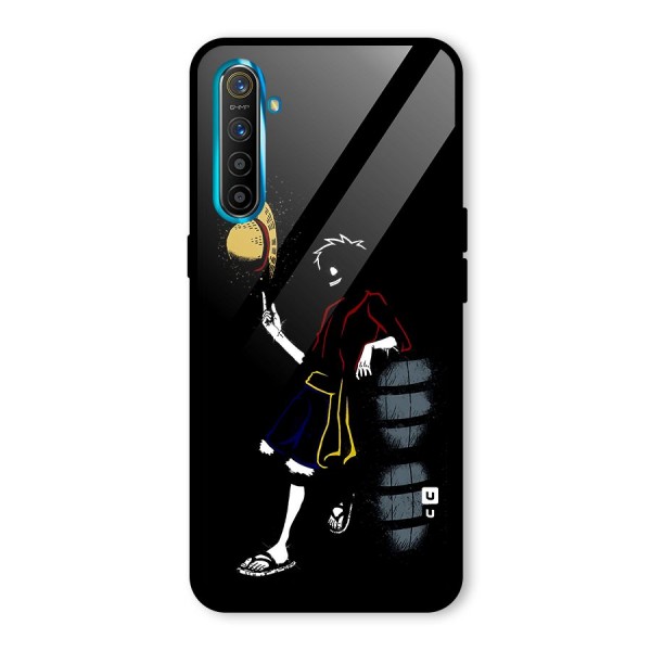 One Piece Luffy Style Glass Back Case for Realme X2