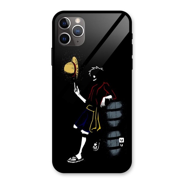 One Piece Luffy Style Glass Back Case for iPhone 11 Pro Max