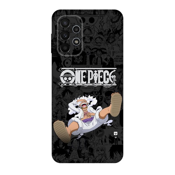 One Piece Manga Laughing Back Case for Galaxy A23