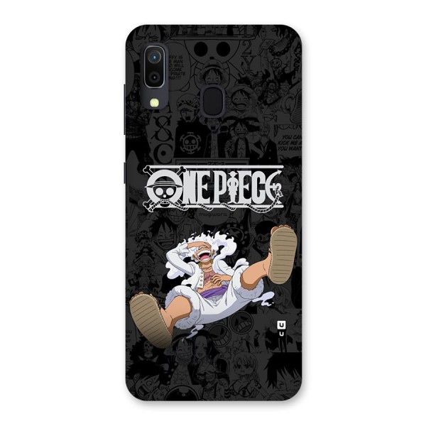 One Piece Manga Laughing Back Case for Galaxy A30