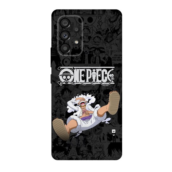 One Piece Manga Laughing Back Case for Galaxy A53 5G