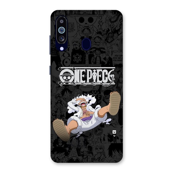 One Piece Manga Laughing Back Case for Galaxy A60