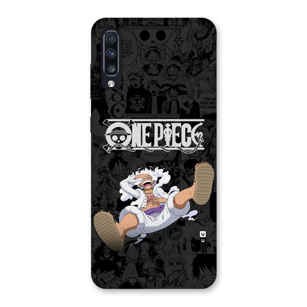 One Piece Manga Laughing Back Case for Galaxy A70s