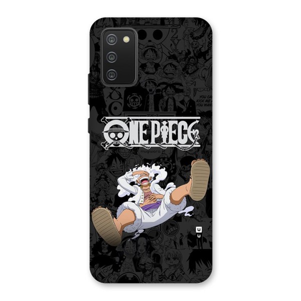 One Piece Manga Laughing Back Case for Galaxy M02s