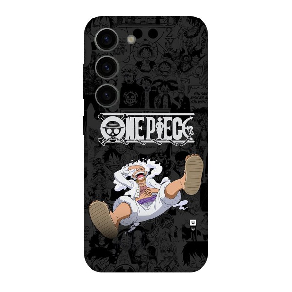 One Piece Manga Laughing Back Case for Galaxy S23