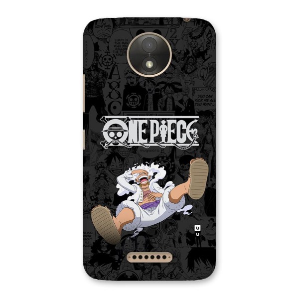 One Piece Manga Laughing Back Case for Moto C Plus