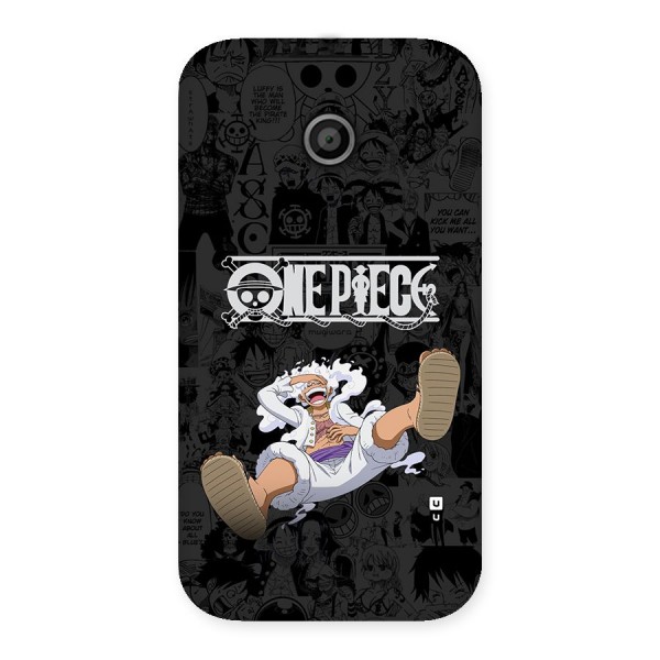 One Piece Manga Laughing Back Case for Moto E