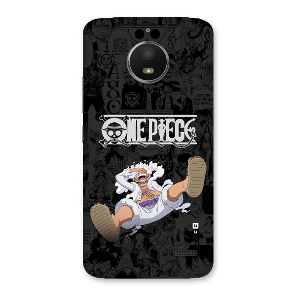 One Piece Manga Laughing Back Case for Moto E4