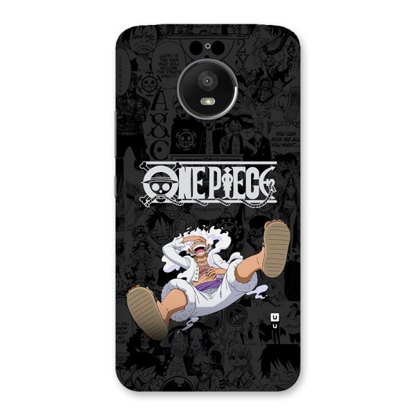 One Piece Manga Laughing Back Case for Moto E4 Plus