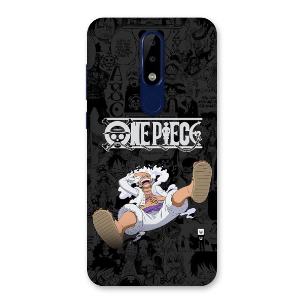 One Piece Manga Laughing Back Case for Nokia 5.1 Plus