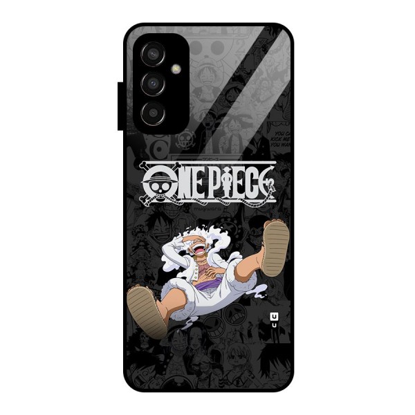 One Piece Manga Laughing Glass Back Case for Galaxy F13