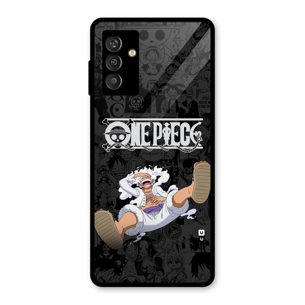 One Piece Manga Laughing Glass Back Case for Galaxy M13