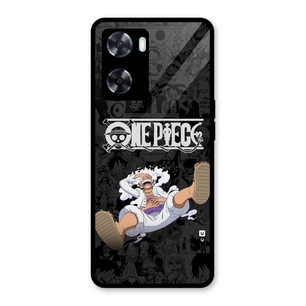 One Piece Manga Laughing Glass Back Case for Oppo A77s