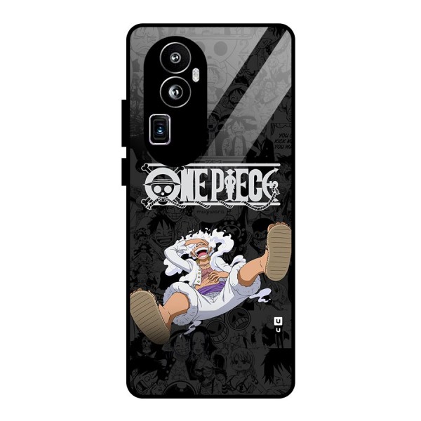 One Piece Manga Laughing Glass Back Case for Oppo Reno10 Pro Plus