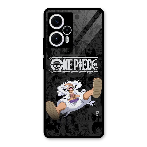 One Piece Manga Laughing Glass Back Case for Poco F5