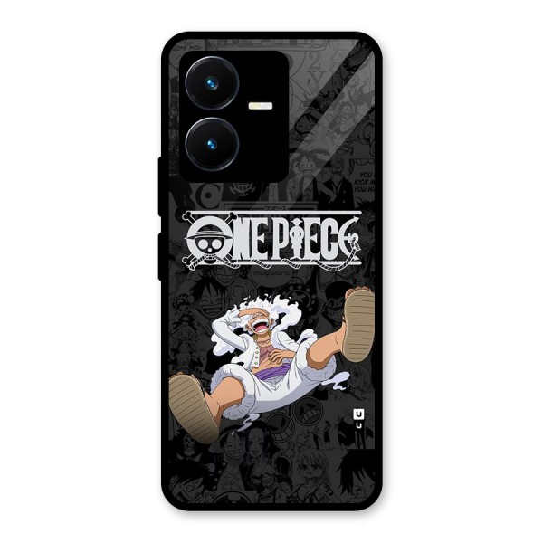 One Piece Manga Laughing Glass Back Case for Vivo Y22