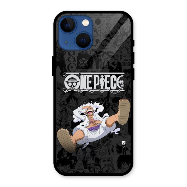 One Piece Manga Laughing Glass Back Case for iPhone 13 Mini