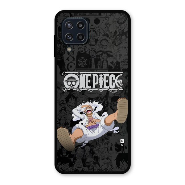 One Piece Manga Laughing Metal Back Case for Galaxy M32