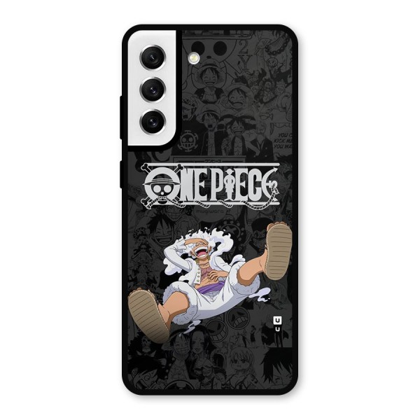 One Piece Manga Laughing Metal Back Case for Galaxy S21 FE 5G