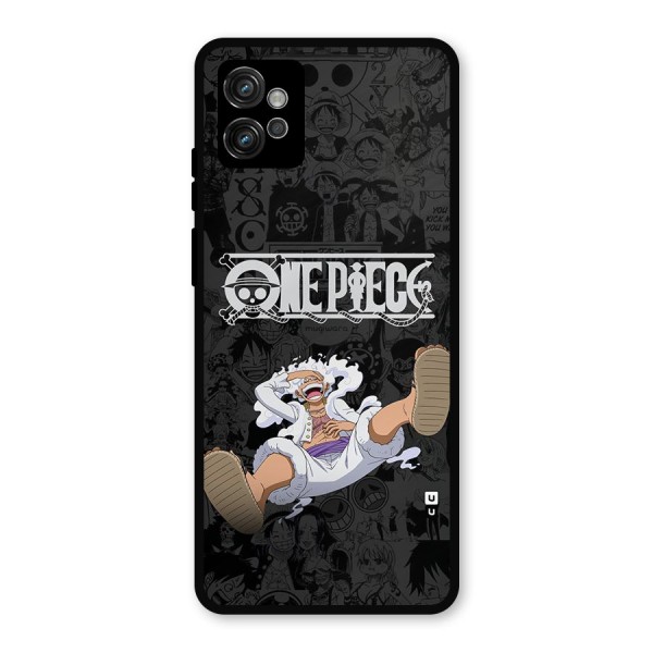 One Piece Manga Laughing Metal Back Case for Moto G32