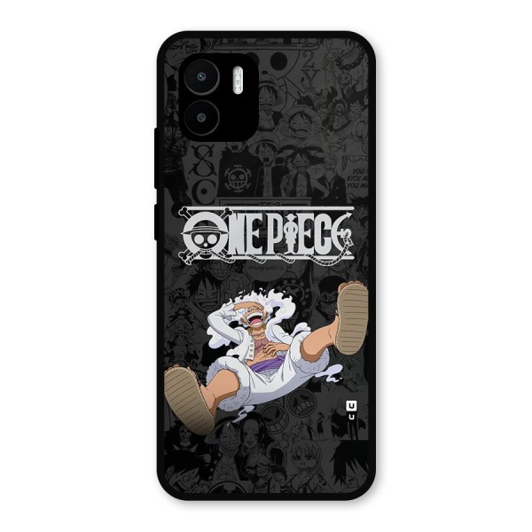 One Piece Manga Laughing Metal Back Case for Redmi A2