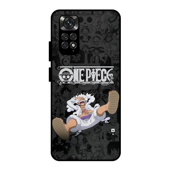 One Piece Manga Laughing Metal Back Case for Redmi Note 11 Pro