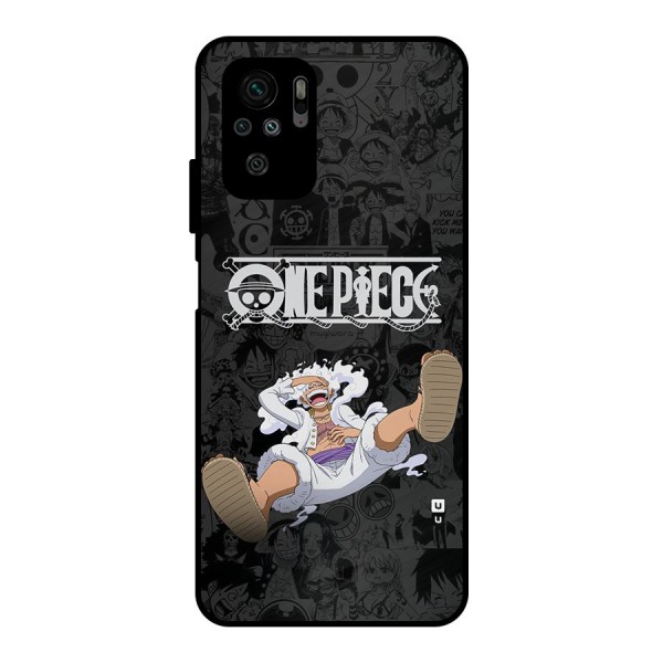 One Piece Manga Laughing Metal Back Case for Redmi Note 11 SE