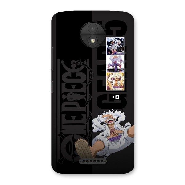 One Piece Monkey D LUffy Gear 5 Back Case for Moto C