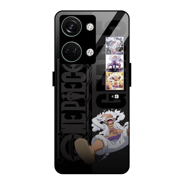 One Piece Monkey D LUffy Gear 5 Glass Back Case for Oneplus Nord 3