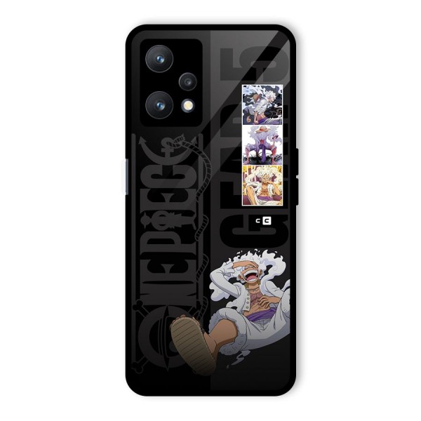 One Piece Monkey D LUffy Gear 5 Glass Back Case for Realme 9 Pro 5G